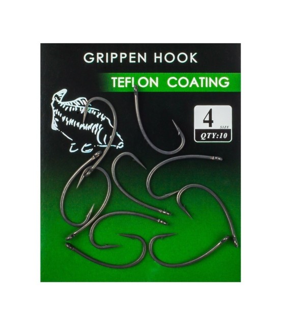 CARLIGE GRIPPEN HOOKS TEFLON FL