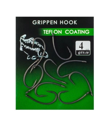 CARLIGE GRIPPEN HOOKS TEFLON FL