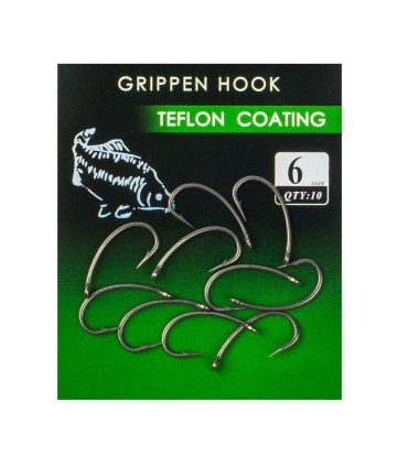 CARLIGE GRIPPEN HOOKS TEFLON FL