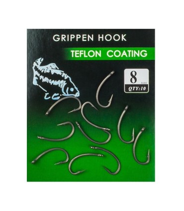 CARLIGE GRIPPEN HOOKS TEFLON FL