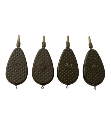 SET MOMITOARE FL METHOD FEEDER FLAT INLINE 4+1(50g,60g,70g,80g) + MATRITA - 19057