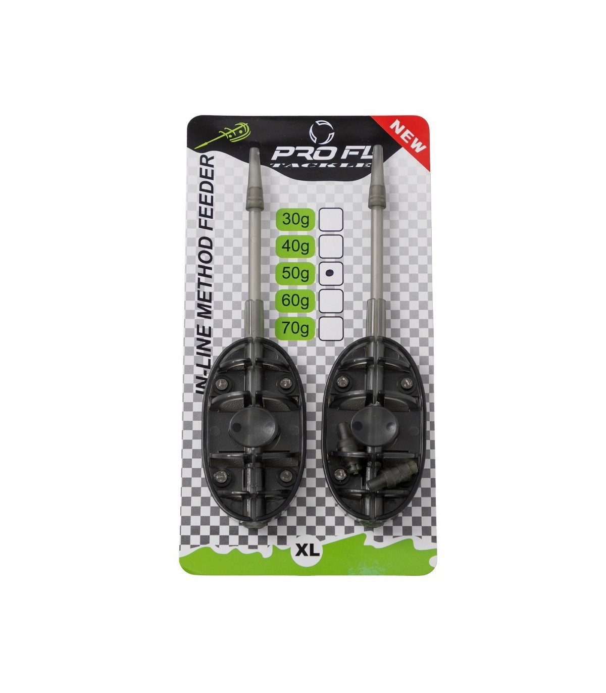 SET MOMITOARE PROFL INLINE METHOD FEEDER CU TIJA XL  2BUC  - 71060