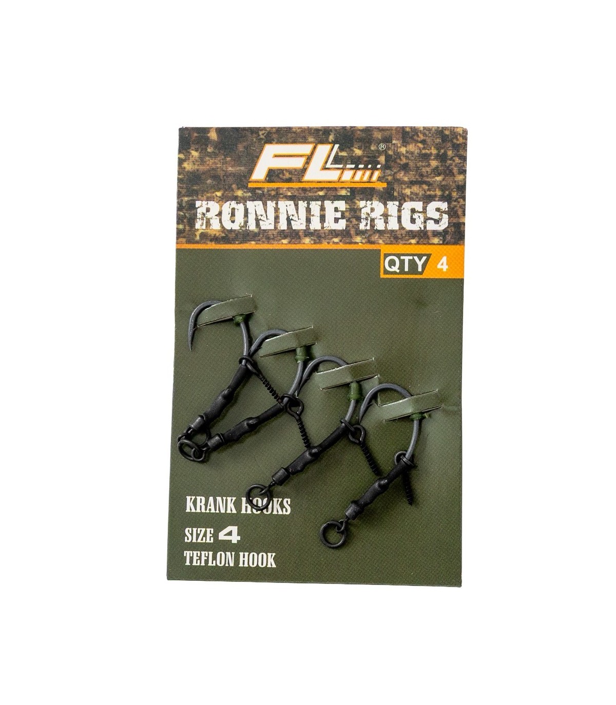 RONNIE RIGS KRANK HOOKS TEFLON FL