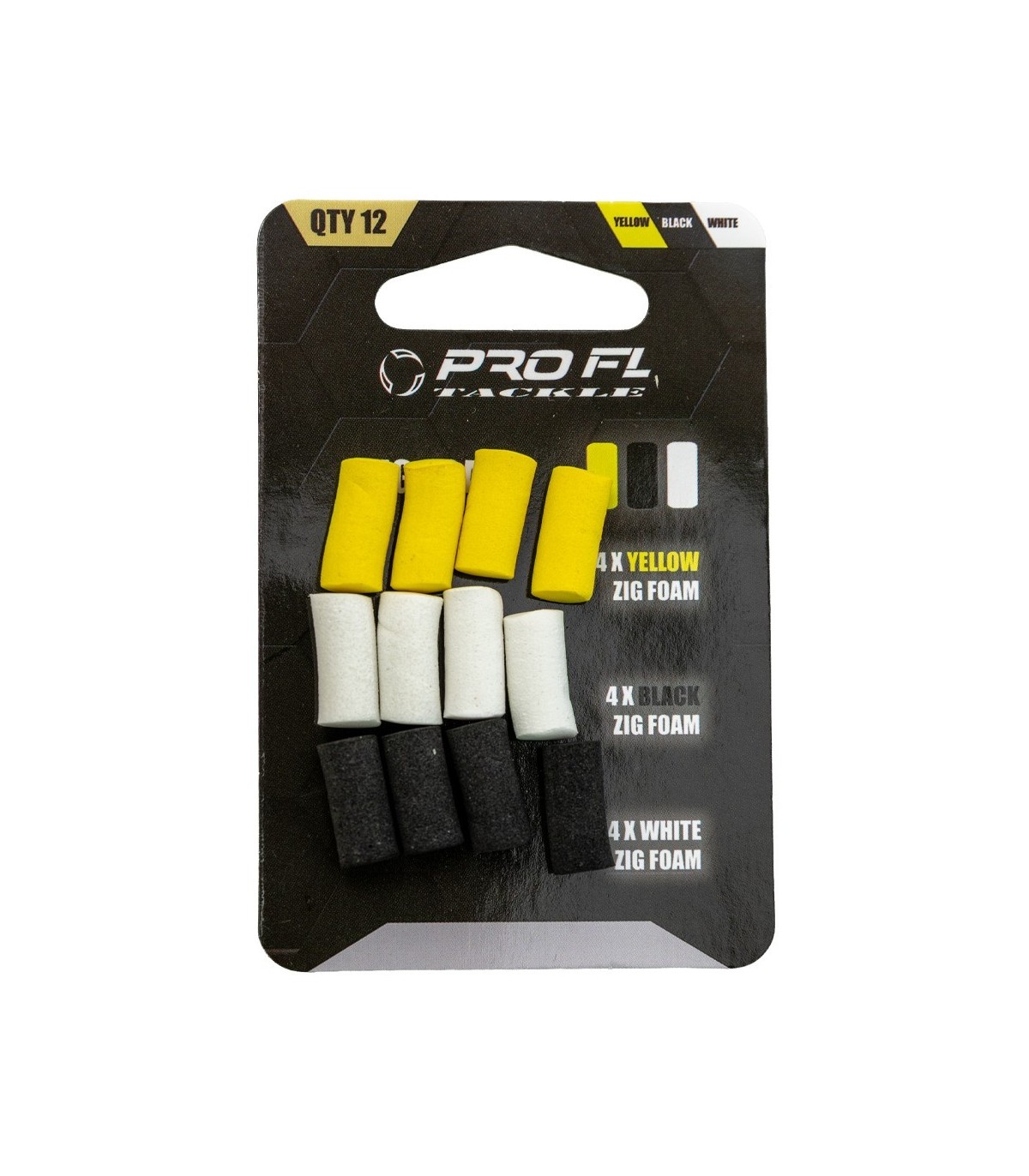 SPUMA-ZIG FOAM PROFL GALBEN /NEGRU/ ALB