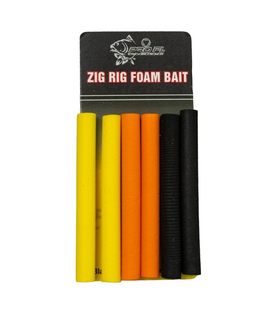 SPUMA-ZIG RIG FOAM BAIT MIX PRO FL GALBEN/PORTOCALIU/NEGRU