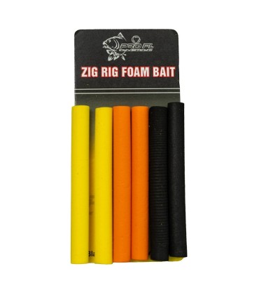SPUMA-ZIG RIG FOAM BAIT MIX PRO FL GALBEN/PORTOCALIU/NEGRU