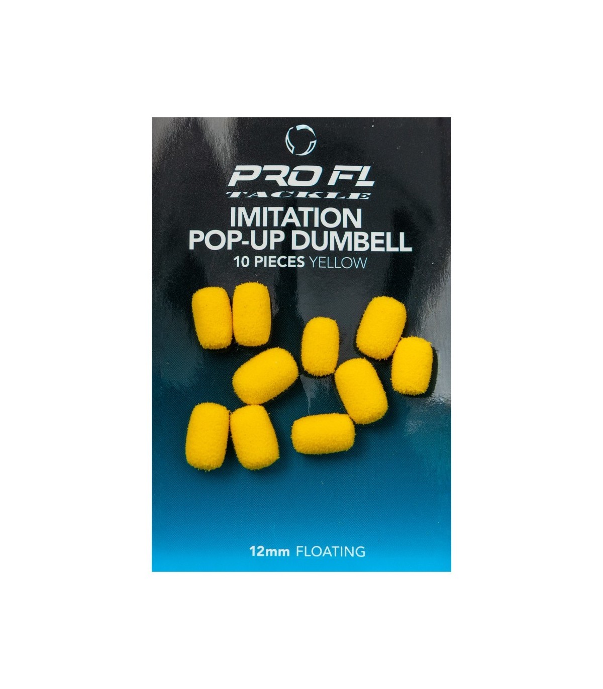 POP UP FOAM DUMBALL  GALBEN PROFL 8mmx13mm