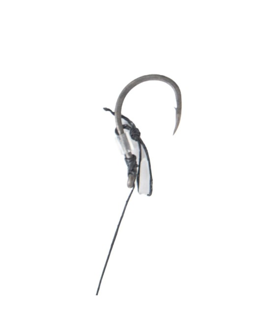 SET 8 CARLIGE LEGATE POWER FEEDER RIG BARBED WITH PUSH STOP