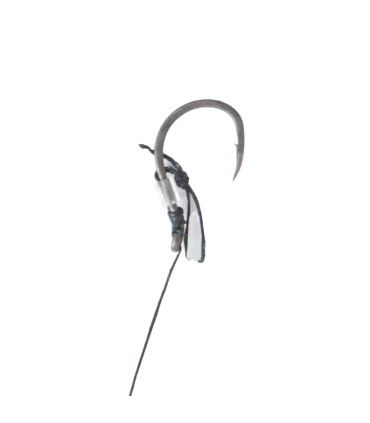 SET 8 CARLIGE LEGATE POWER FEEDER RIG BARBED WITH PUSH STOP