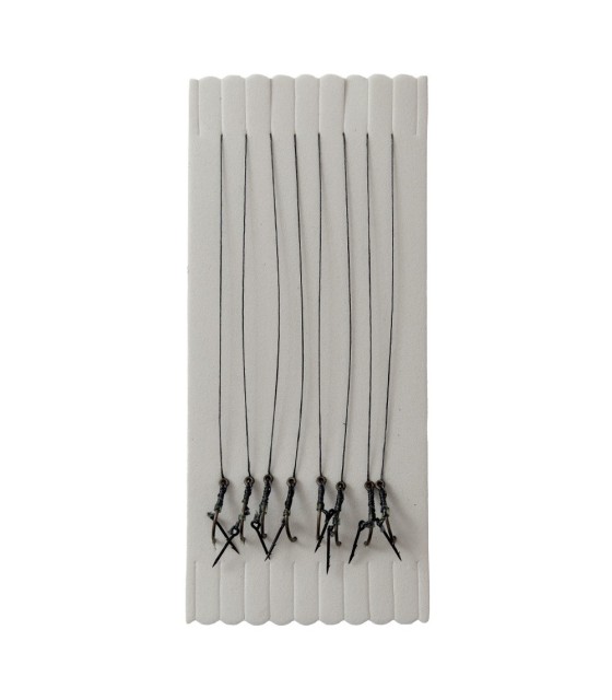 SET 8 CARLIGE LEGATE CLASSIC FEEDER RIG BARBED WITH SPIKE