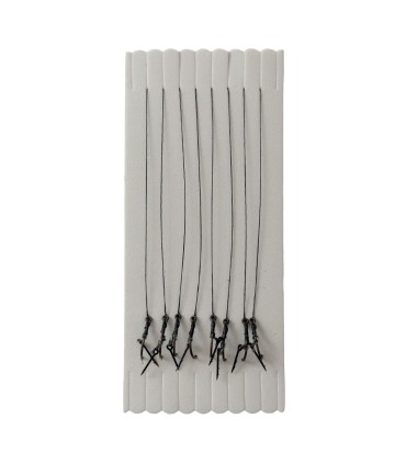 SET 8 CARLIGE LEGATE CLASSIC FEEDER RIG BARBED WITH SPIKE