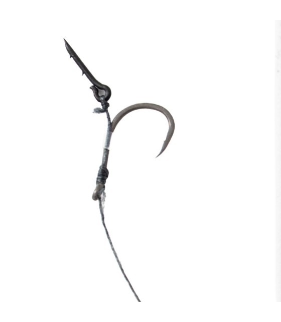 SET 8 CARLIGE LEGATE ROUND FEEDER BARBED HOOK WITH NEEDLE