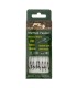 SET 8 CARLIGE LEGATE CLASSIC BOILIE FEEDER BARBED HOOK WITH NEEDLE
