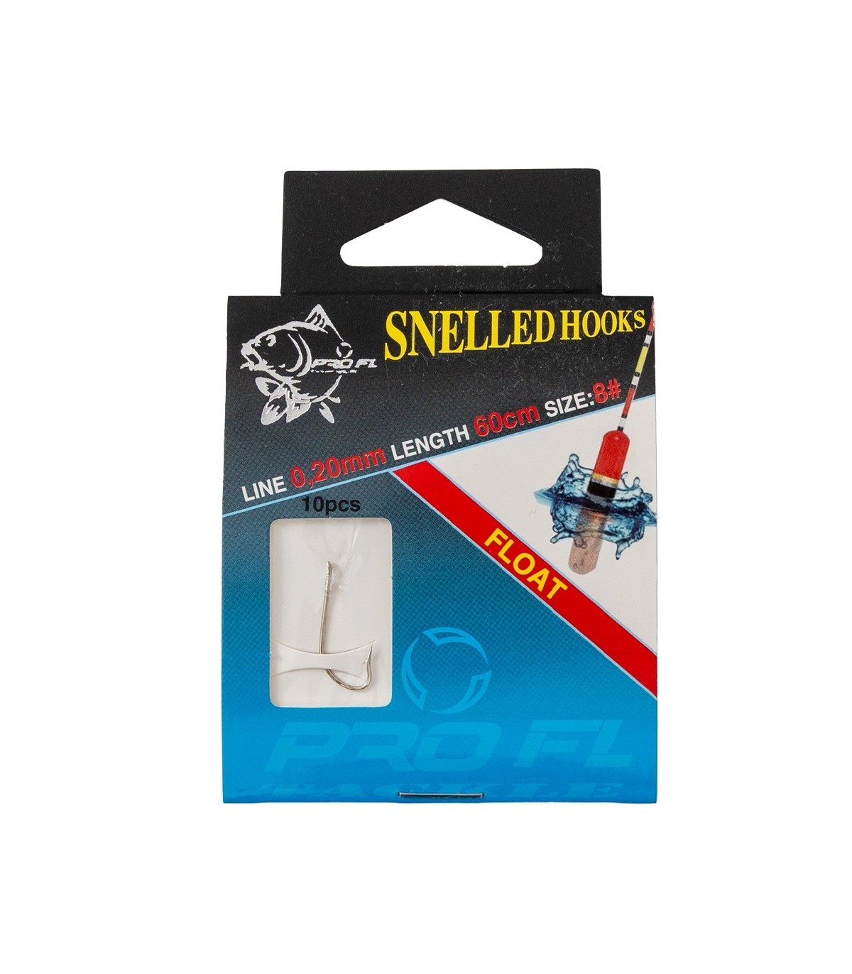 SET 10 CARLIGE LEGATE SNELL HOOKS PENTRU PESCUIT LA PLUTA