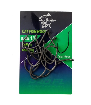 CARLIGE TEFLONATE PROFL CAT FISH HOOKS