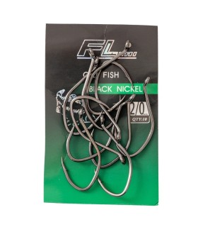 CARLIGE BLACK NICKEL FL CAT FISH HOOKS