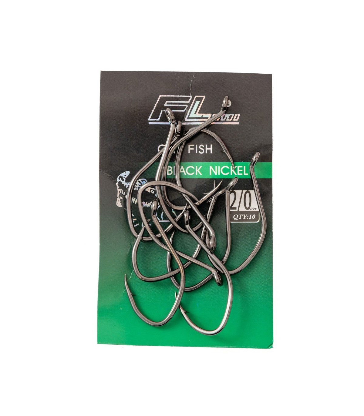 CARLIGE BLACK NICKEL FL CAT FISH HOOKS