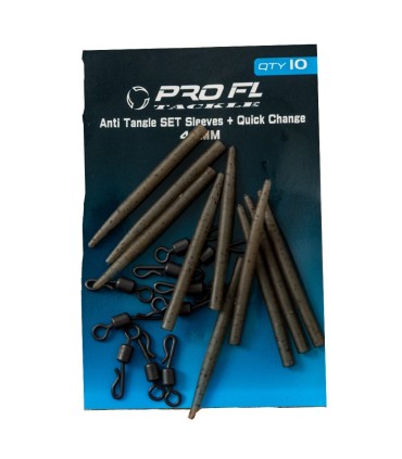 ANTI TANGLE SET SLEEVES + QUICK CHANGE 40MM PROFL