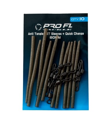 ANTI TANGLE SET SLEEVES + QUICK CHANGE 60MM PROFL