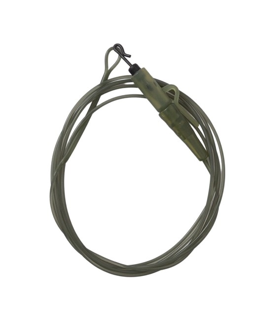 LEADER FLUOROCARBON INVIZIBIL PROFL CU LEAD CLIP – 1 M, 30 LBS