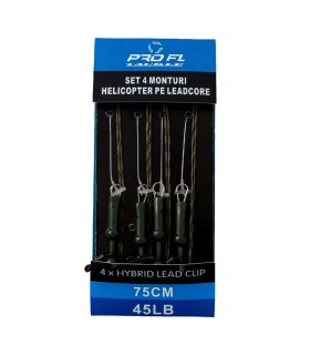 SET 4 MONTURI HELICOPTER PE LEADCORE PROFL