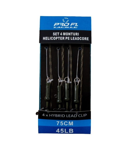 SET 4 MONTURI HELICOPTER PE LEADCORE PROFL