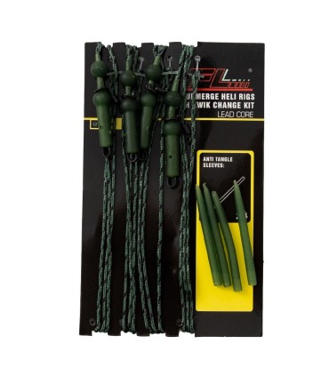 SET 4 MONTURI HELICOPTER  PE LEADCORE CU QUICK CHANGE FL