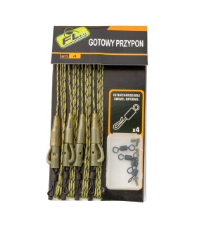 SET 4 MONTURI  PE LEADCORE CU VARTEJ INTERSCHIMBABIL