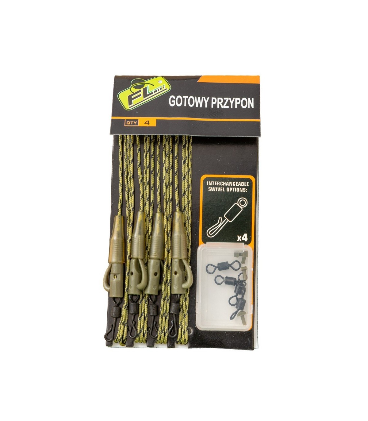 SET 4 MONTURI  PE LEADCORE CU VARTEJ INTERSCHIMBABIL