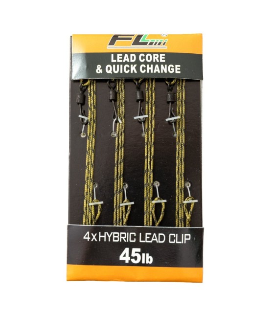 SET 4 MONTURI PE LEADCORE CU VARTEJ RAPID 80 CM