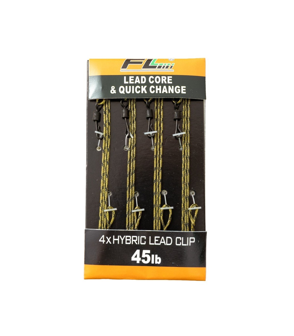 SET 4 MONTURI PE LEADCORE CU VARTEJ RAPID 80 CM