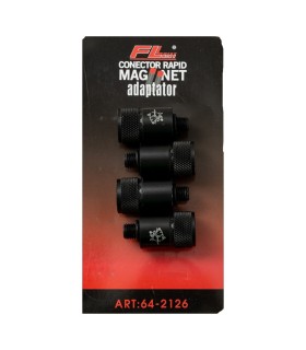 SET 4 CONECTOR RAPID MAGNETIC FL