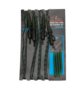 SET 4 MONTURI PLUMB PIERDUT PE LEADCORE