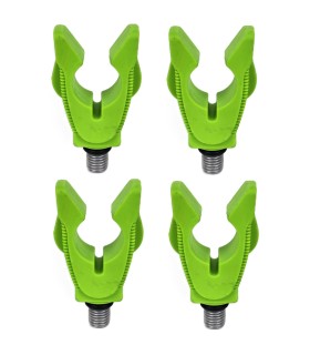 SET 4 CAP SUPORT MIC SILICONIC  "V" VERDE PROFL