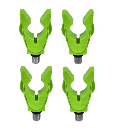 SET 4 CAP SUPORT MIC SILICONIC  "V" VERDE PROFL