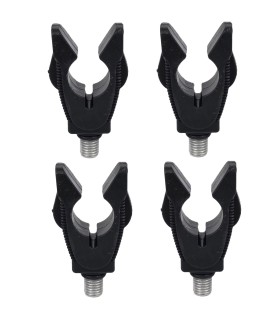 SET 4 CAP SUPORT MIC SILICONIC  "V" NEGRU PROFL