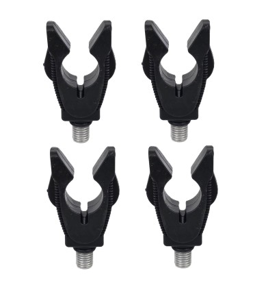 SET 4 CAP SUPORT MIC SILICONIC  "V" NEGRU PROFL