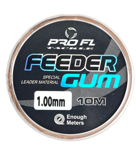FEEDER GUM 10m TRANSPARENT PROFL