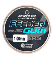 FEEDER GUM 10m TRANSPARENT PROFL