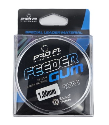 FEEDER GUM 10m TRANSPARENT PROFL