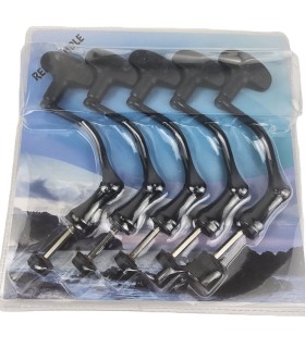 SET MANIVELA MULINETA  CRAP 5buc. NEGRU