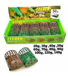 SET 10 MOMITOR METHOD FEEDER CU 4 CRAMPOANE 50*40mm