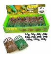 SET 10 MOMITOR METHOD FEEDER CU 4 CRAMPOANE 50*40mm