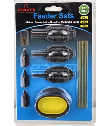 SET METHOD FEEDER INLINE DURA FLAT PROFL XL:60g,70g,80g