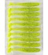 SHAD 11cm PROFL VERDE GLITER SET 10buc.