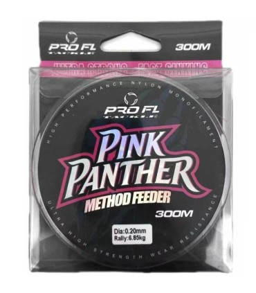 MONOFILAMENT PROFL METHOD FEEDER PANTHER PINK 300m