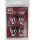 SET 4 MINI BUTT GRIP  NEGRU PROFL